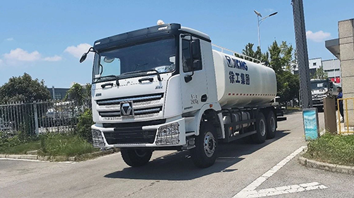 20余臺徐工灑水車再出海！這一站—>非洲塞內(nèi)加爾